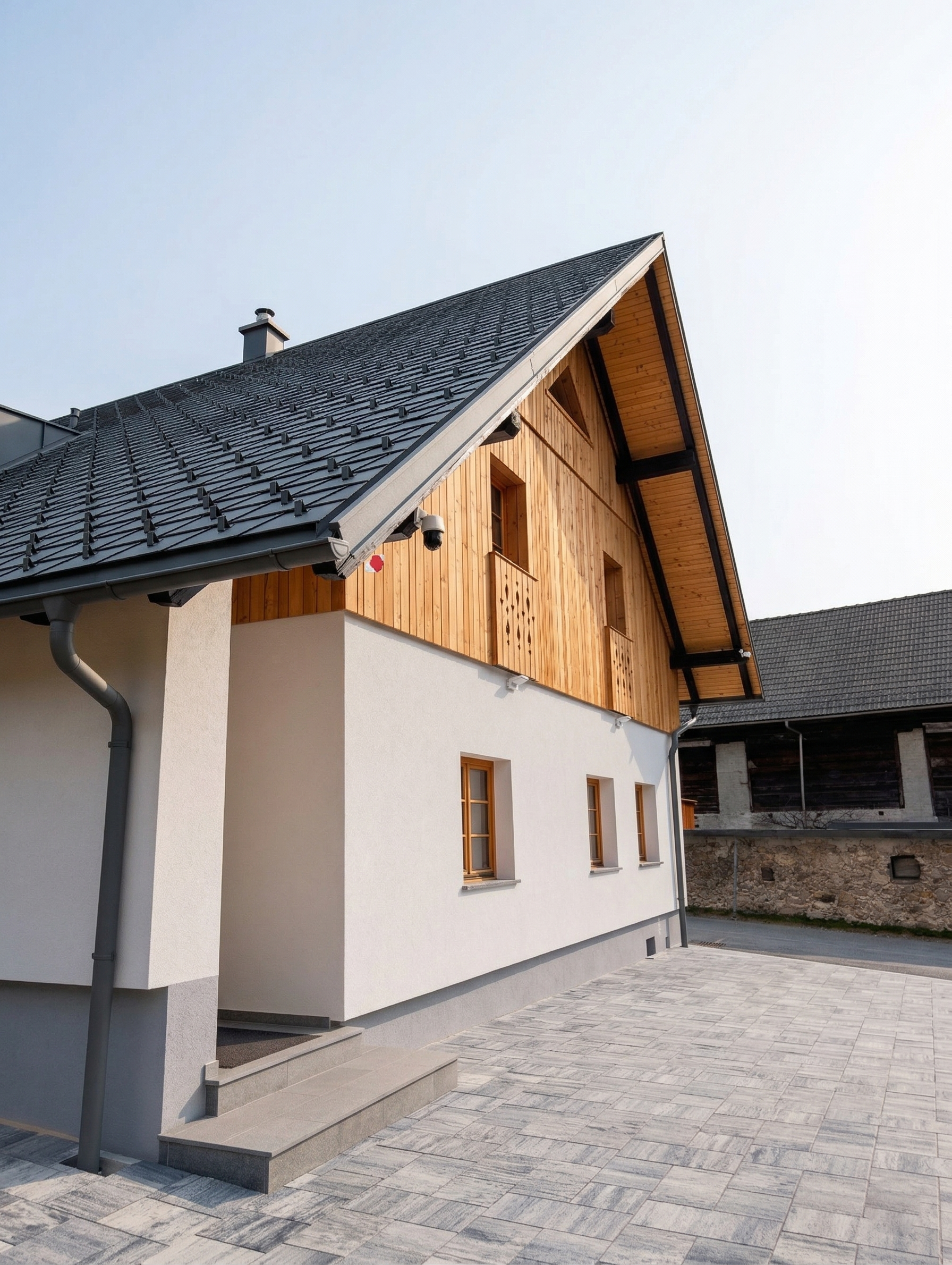 Exterior of Alpine House 77